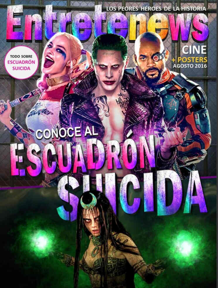 ENTRETENEWS CINE magazine side cover August/September 2016