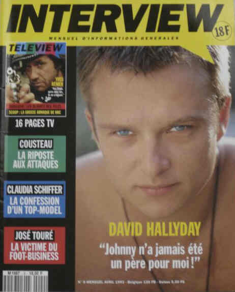 ENTREVUE magazine side cover Issue 9 April 1993