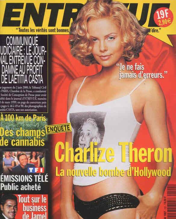 ENTREVUE magazine side cover Issue 102 January 2001