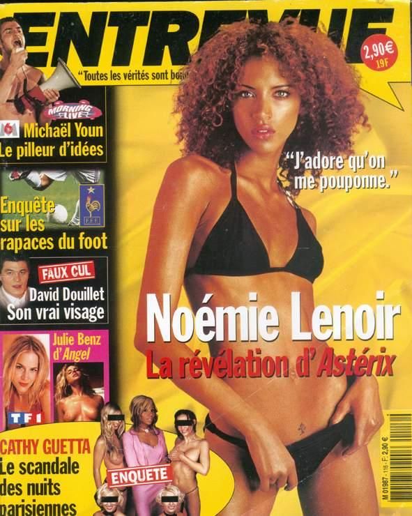 ENTREVUE magazine side cover Issue 116 March 2002