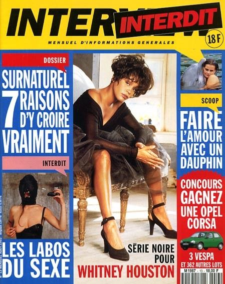 ENTREVUE magazine side cover Issue 13 August 1993