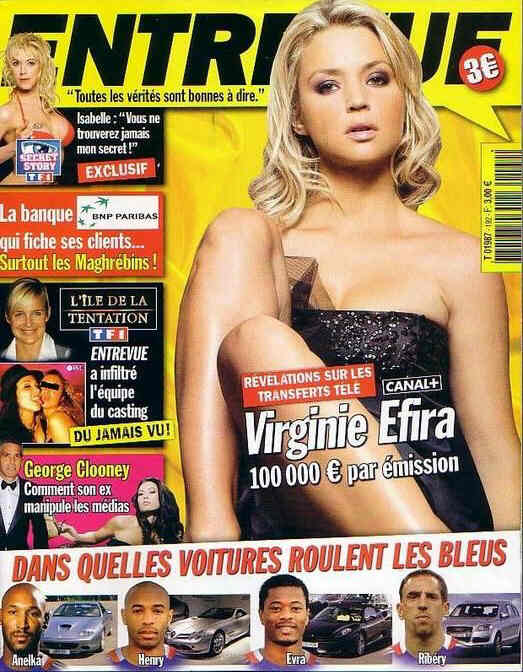ENTREVUE magazine side cover Issue 192 July 2008