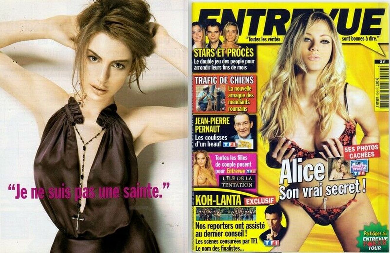 ENTREVUE magazine side cover Issue 194 September 2008