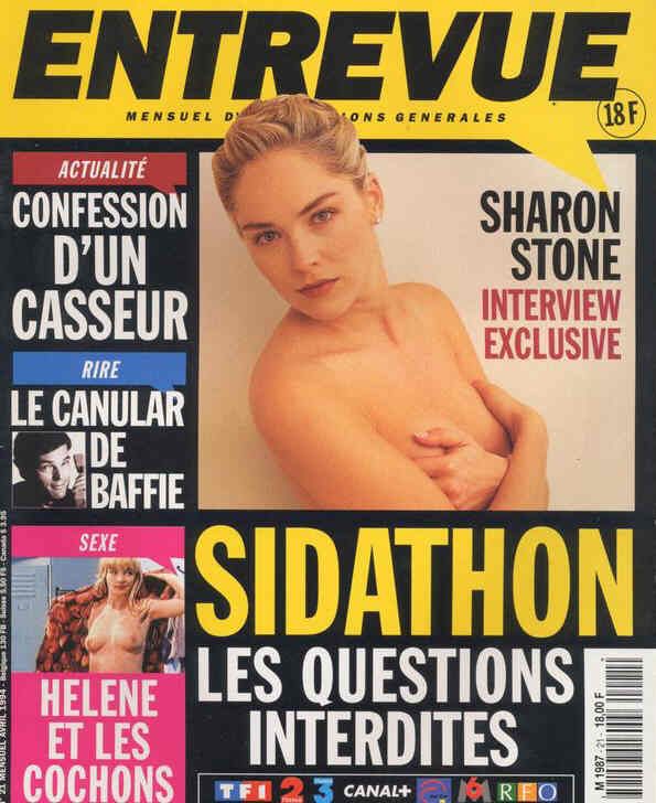 ENTREVUE magazine side cover Issue 21 April 1994
