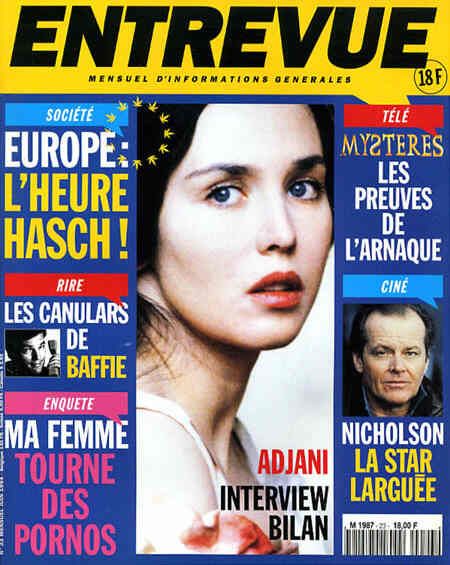 ENTREVUE magazine side cover Issue 23 June 1994