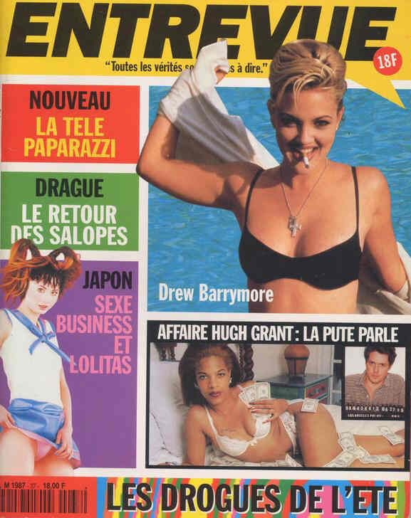 ENTREVUE magazine side cover Issue 37 August 1995