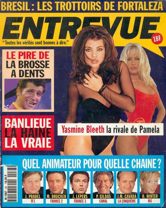ENTREVUE magazine side cover Issue 38 September 1995