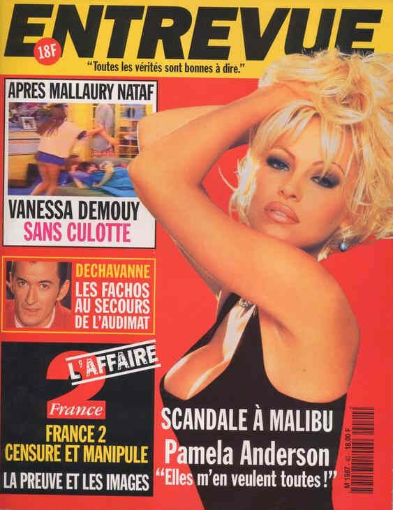 ENTREVUE magazine side cover Issue 40 November 1995