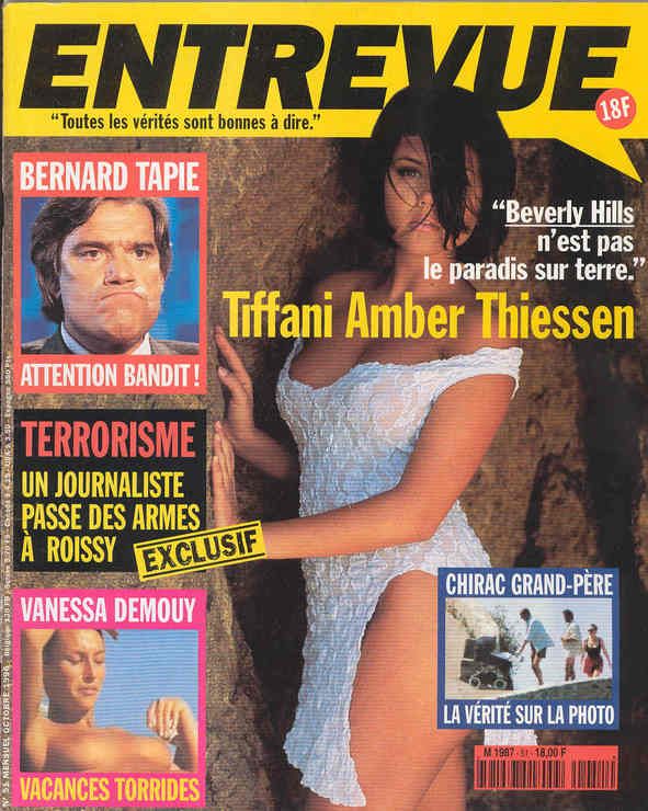 ENTREVUE magazine side cover Issue 51 October 1996