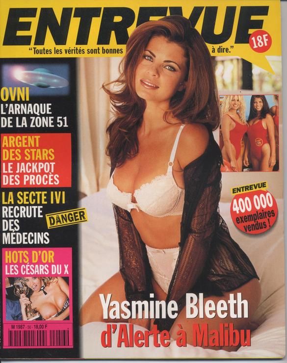 ENTREVUE magazine side cover Issue 56 March 1997