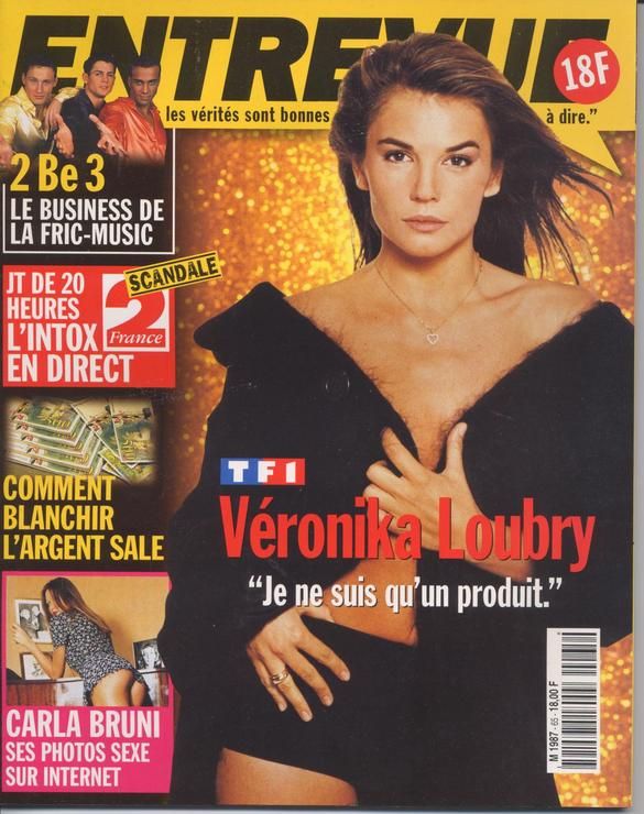 ENTREVUE magazine side cover Issue 65 December 1997
