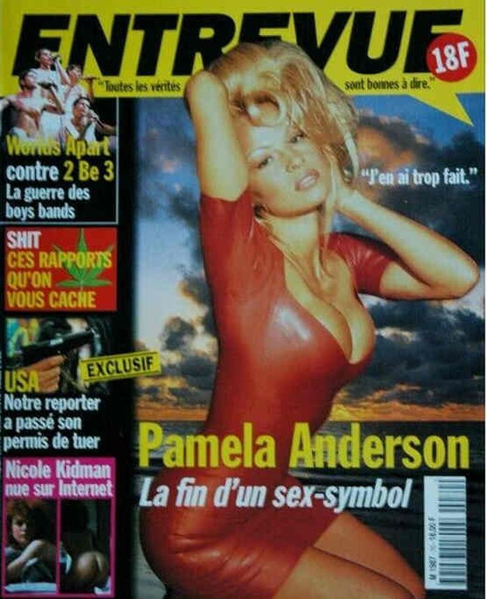 ENTREVUE magazine side cover Issue 70 May 1998