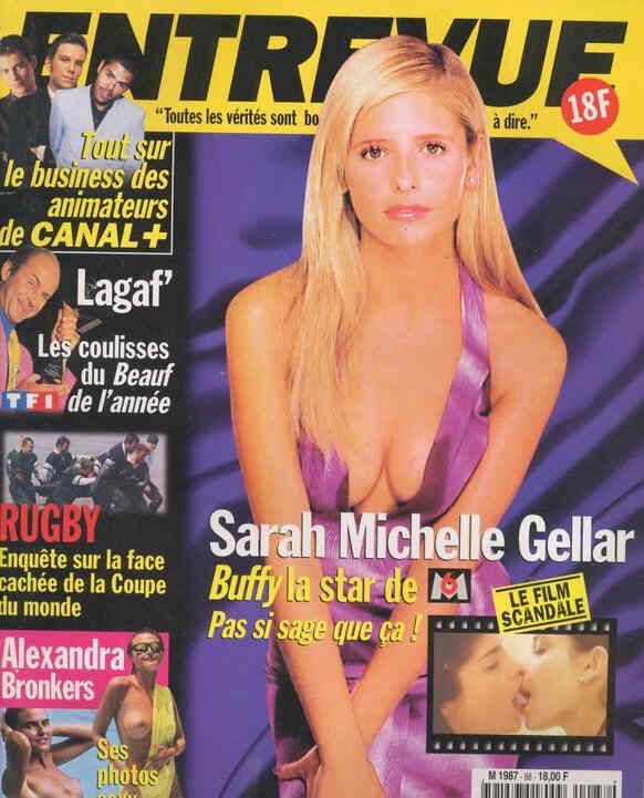 ENTREVUE magazine side cover Issue 88 November 1999