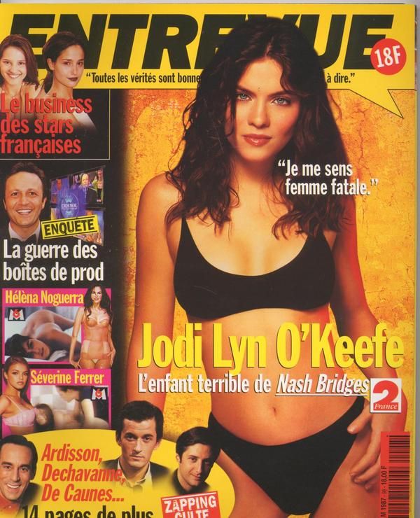 ENTREVUE magazine side cover Issue 98 September 2000