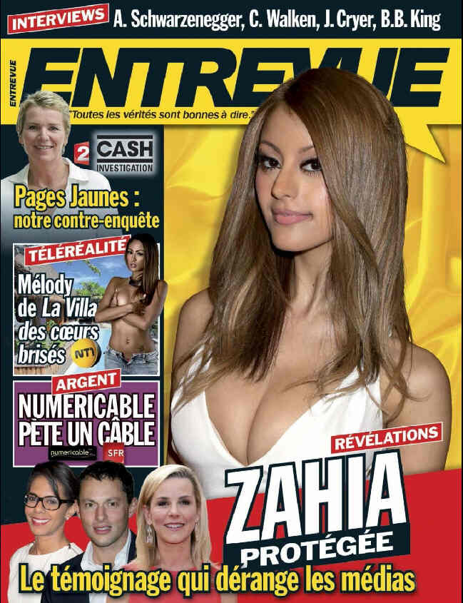 ENTREVUE magazine side cover Issue 274 June 2015