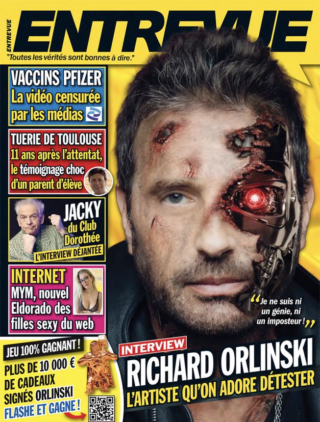 ENTREVUE magazine side cover Issue 336  March 2023