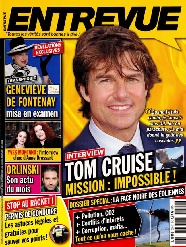ENTREVUE magazine side cover Issue 339  June 2023