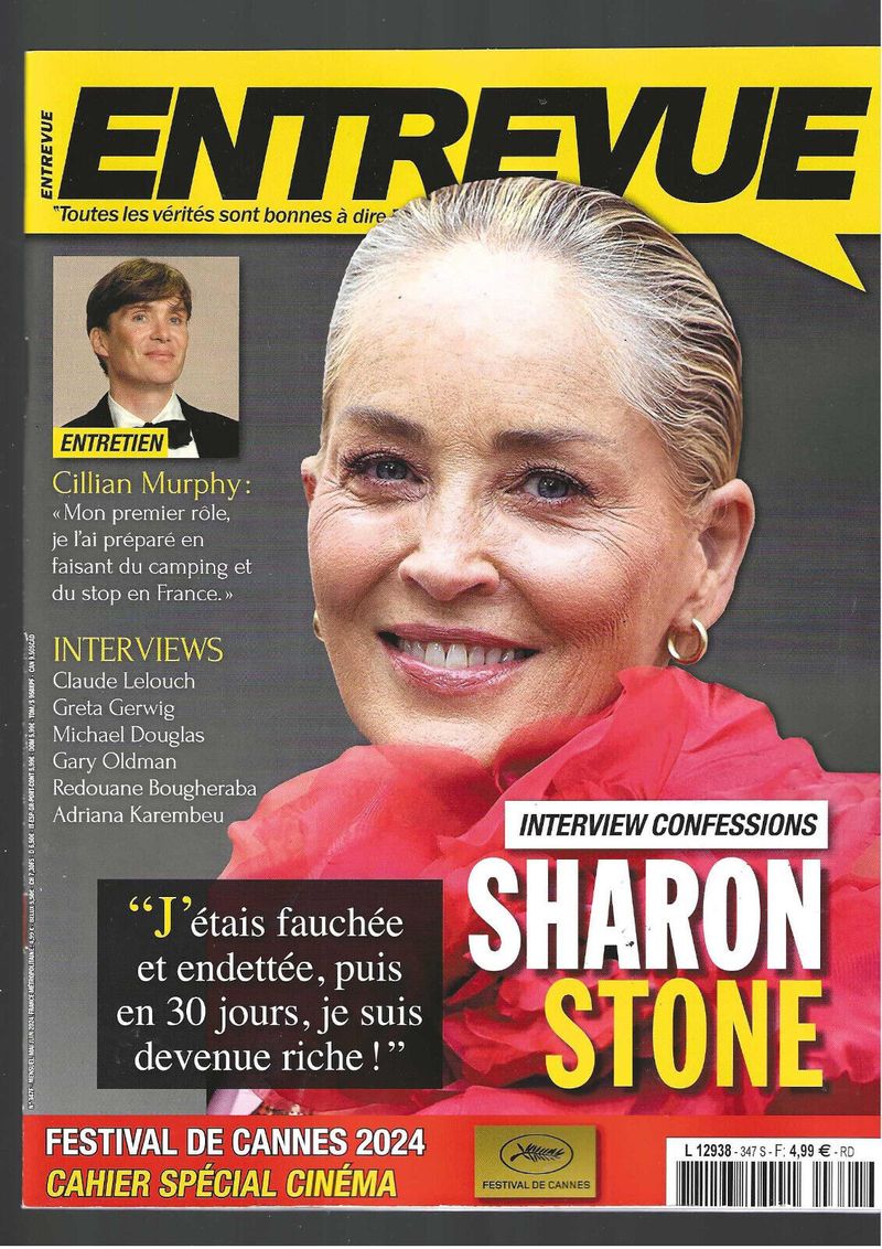 ENTREVUE magazine side cover Issue 347  May 2024
