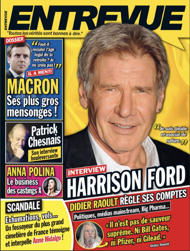 ENTREVUE magazine side cover Issue 337  April 2023