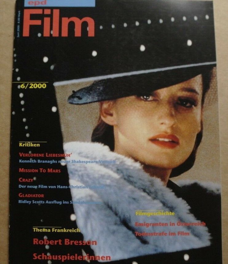 EPD FILM magazine side cover Issue 6 June 2000