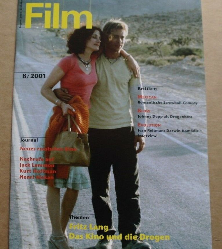 EPD FILM magazine side cover Issue 8 August 2001