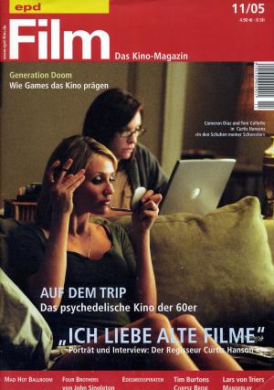 EPD FILM magazine side cover Issue 11 November 2005