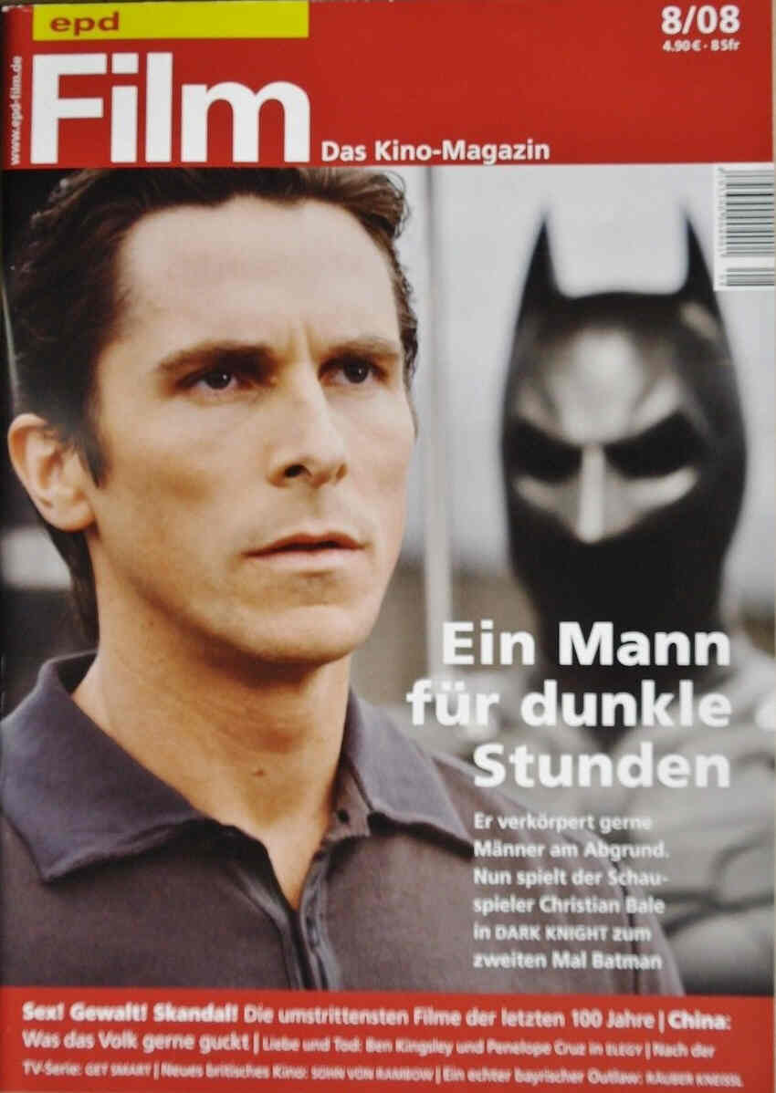EPD FILM magazine side cover Issue 8 August 2008
