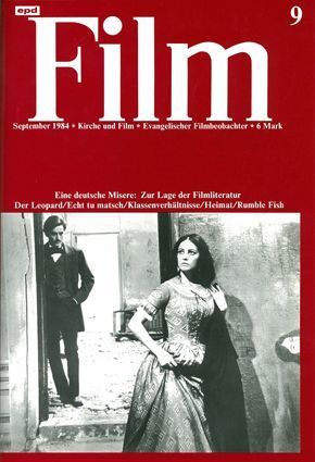 EPD FILM magazine side cover Issue 9 September 1984