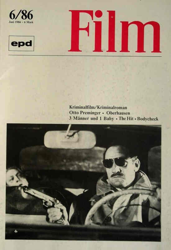 EPD FILM magazine side cover Issue 6 June 1986