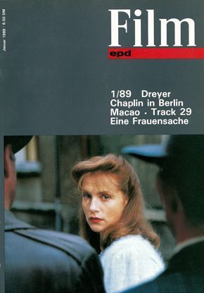 EPD FILM magazine side cover Issue 1 January 1989