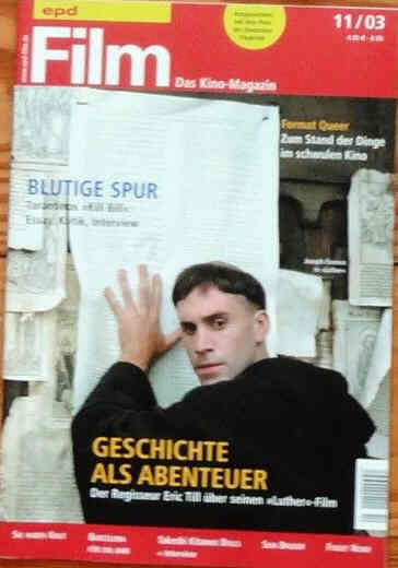 EPD FILM magazine side cover Issue 11 November 2003