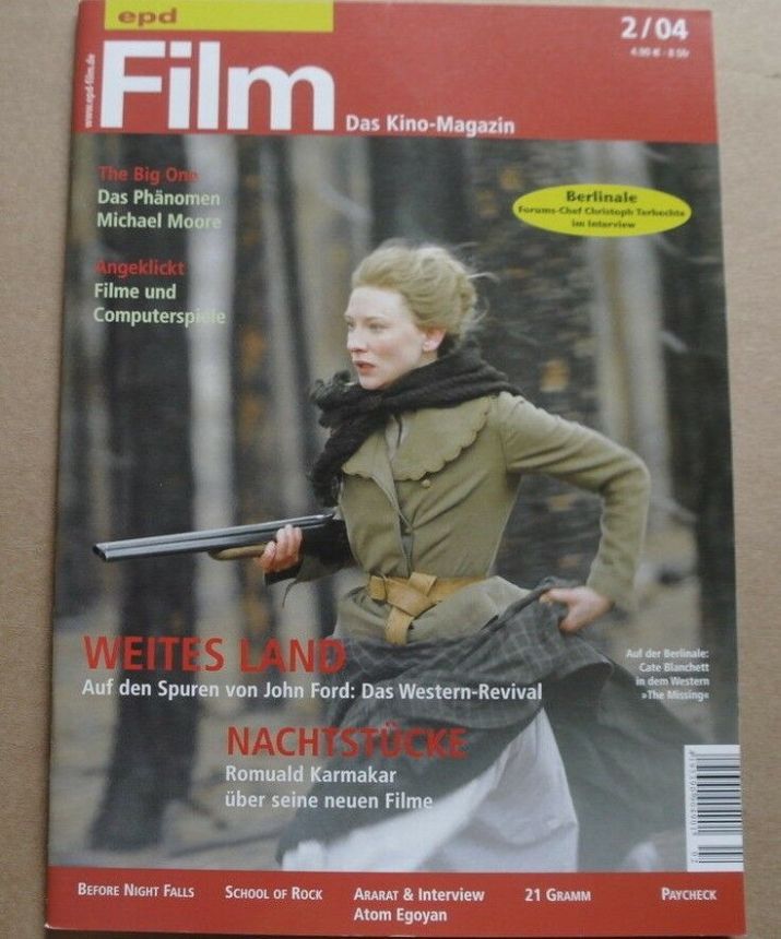 EPD FILM magazine side cover Issue 2 February 2004