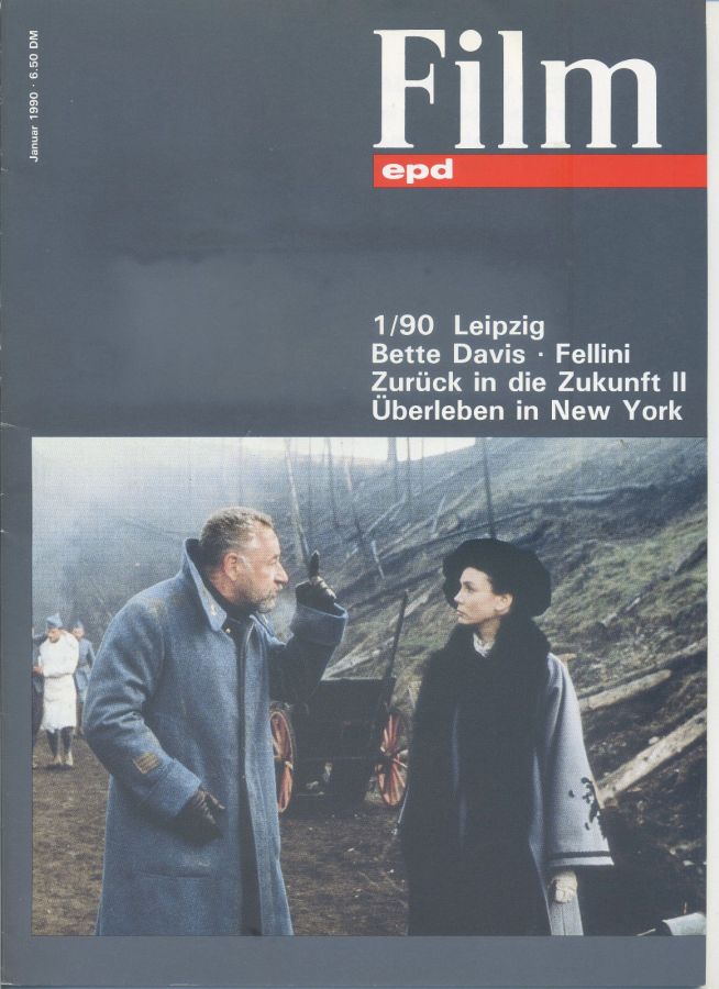 EPD FILM magazine side cover Issue 1 January 1990