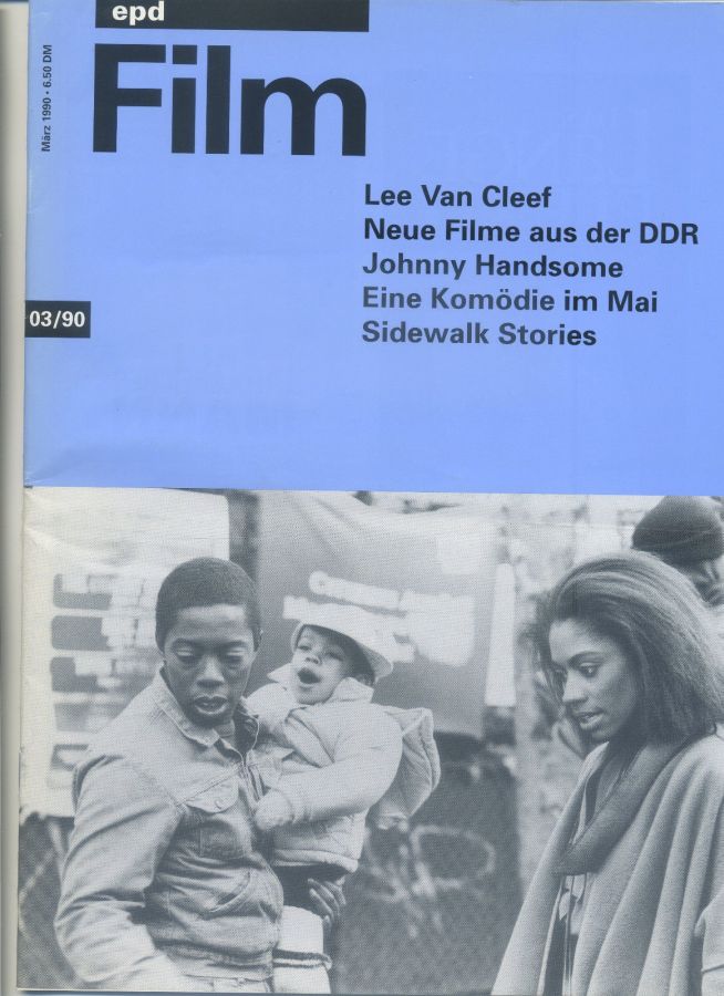 EPD FILM magazine side cover Issue 3 March 1990