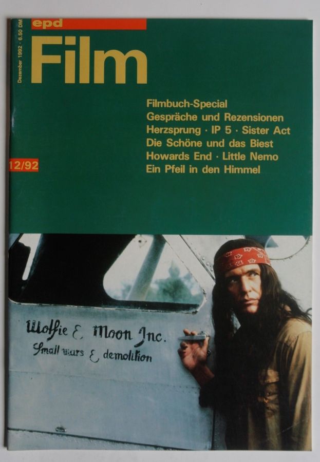 EPD FILM magazine side cover Issue 12 December 1992