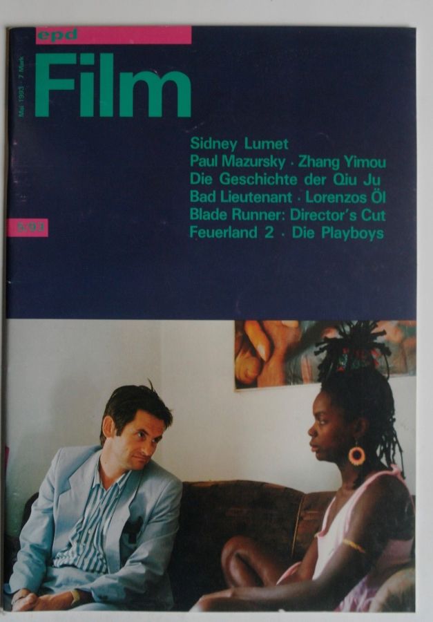EPD FILM magazine side cover Issue 5 May 1993
