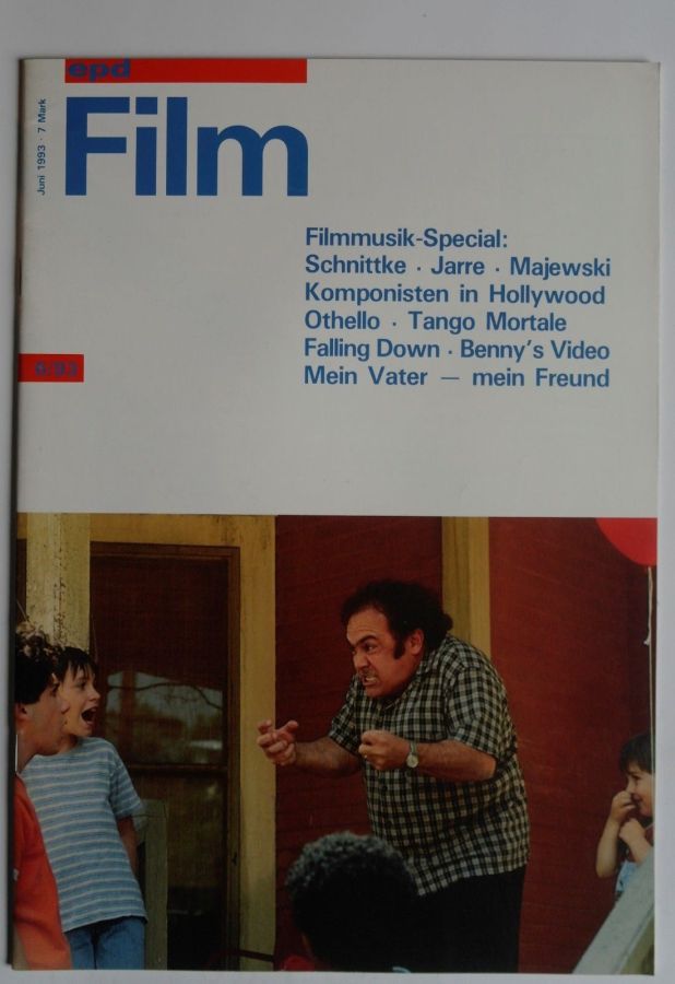 EPD FILM magazine side cover Issue 6 June 1993
