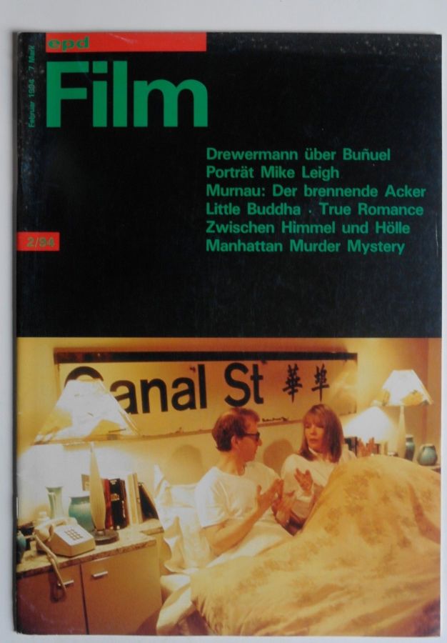 EPD FILM magazine side cover Issue 2 February 1994