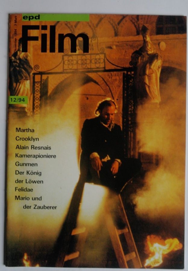 EPD FILM magazine side cover Issue 12 December 1994