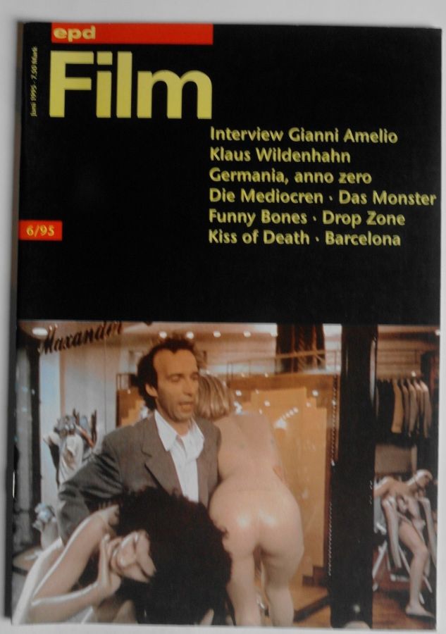 EPD FILM magazine side cover Issue 6 June 1995