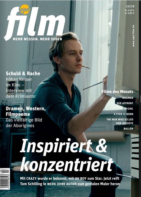 EPD FILM magazine side cover  October 2018