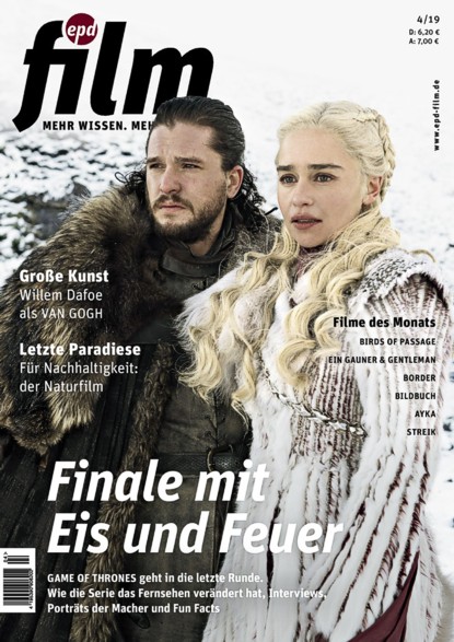 EPD FILM magazine side cover  April 2019