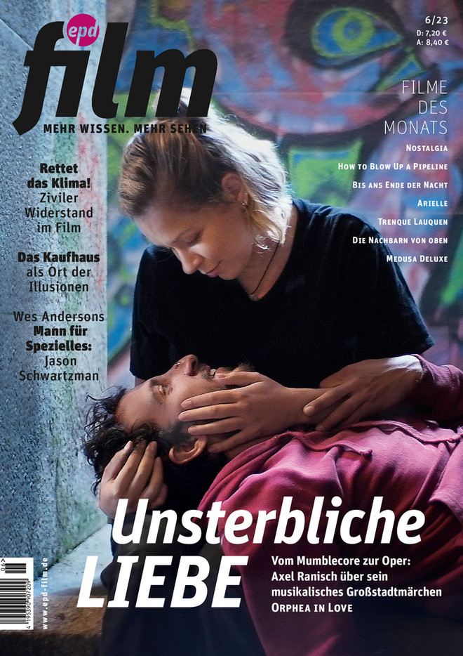 EPD FILM magazine side cover  June 2023