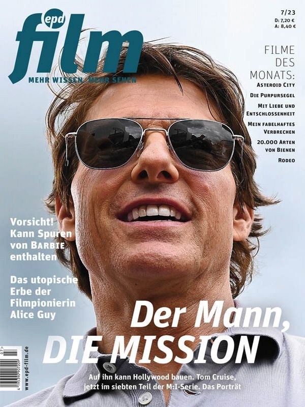 EPD FILM magazine side cover  July 2023