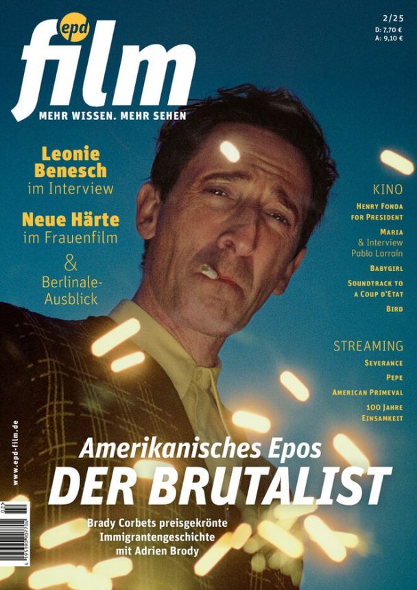 EPD FILM magazine side cover  February 2025