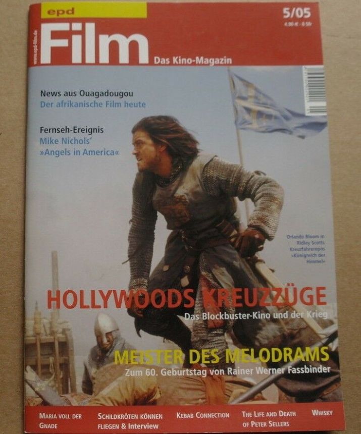 EPD FILM magazine side cover Issue 5 May 2005