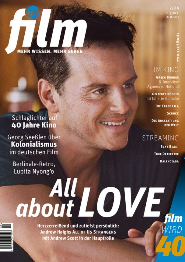 EPD FILM magazine side cover  February 2024
