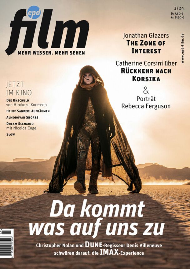 EPD FILM magazine side cover  March 2024