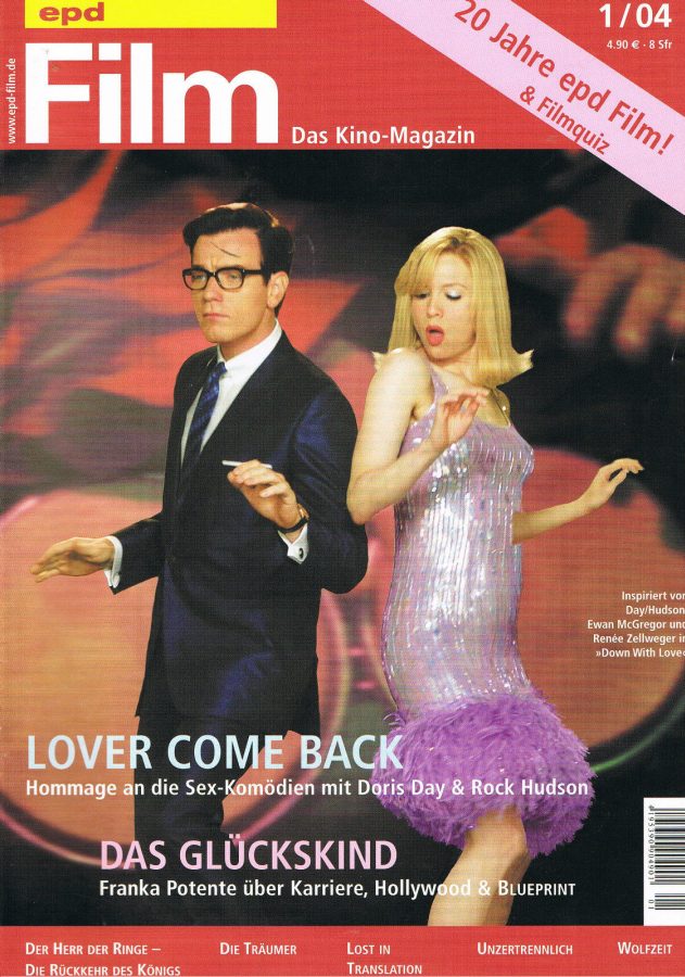 EPD FILM magazine side cover Issue 1 January 2004
