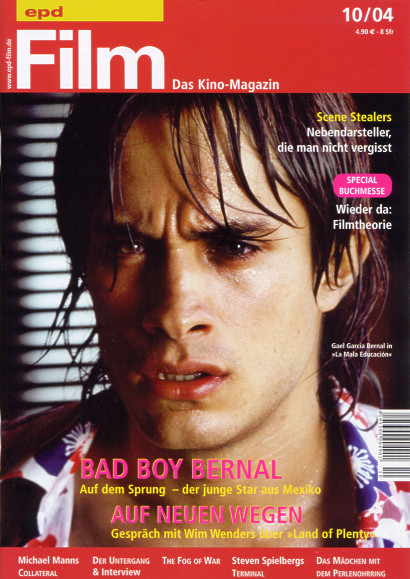 EPD FILM magazine side cover Issue 10 October 2004